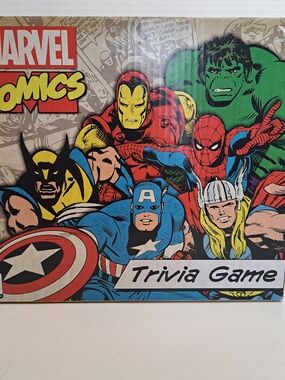 Marvel Comics 2012 Trivia Game by Cardinal Card Packs are Sealed and Complete